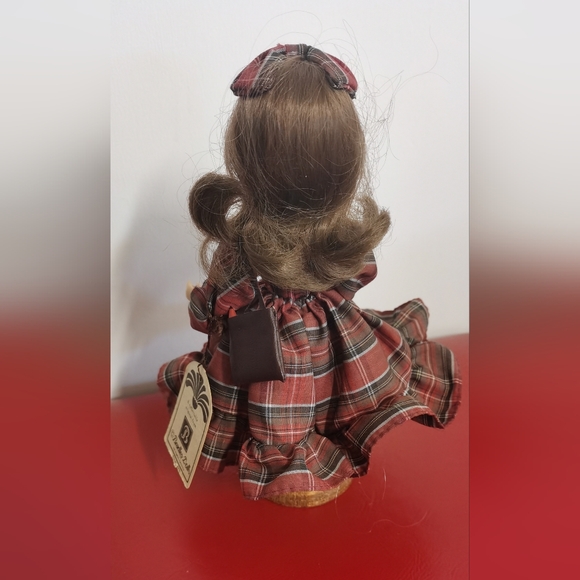 VINTAGE BRADLEY DOLLS ~ 9" COLLECTOR DOLL ~ BIG EYE DOLL ~ MISS SEPTEMBER DOLL - Picture 2 of 11